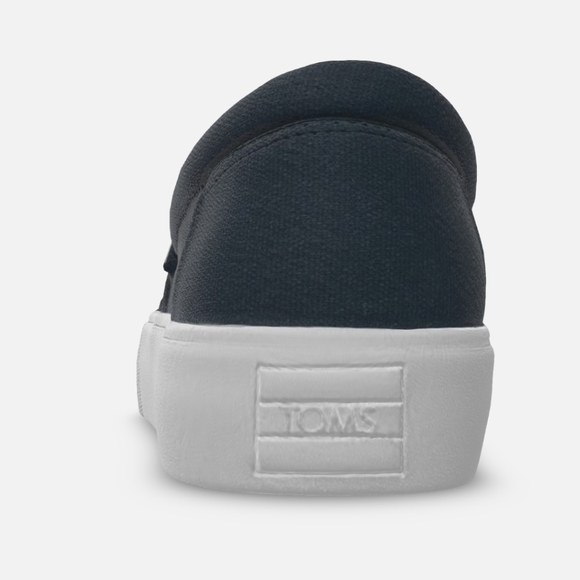 TOMS • Fenix Platform Blue Canvas • 9.5 - 10 - Picture 15 of 16